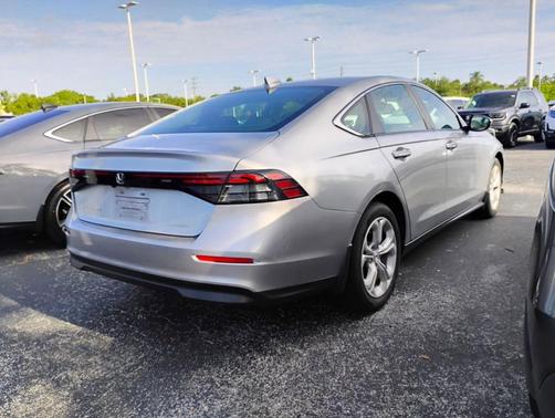 Solar Silver Metallic 2024 Honda Accord LX