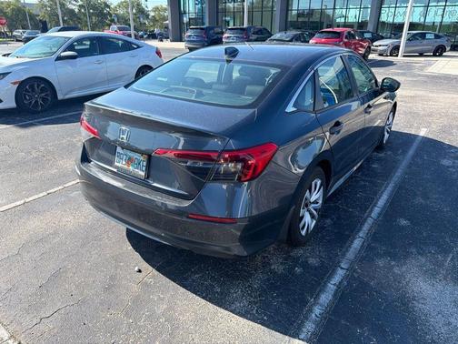Meteorite Gray Metallic 2023 Honda Civic LX