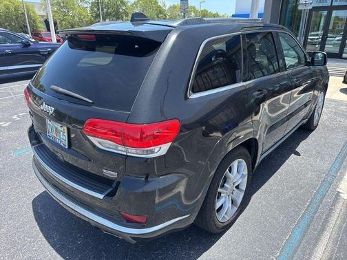 Brilliant Black Crystal Pearlcoat 2016 Jeep Grand Cherokee Summit