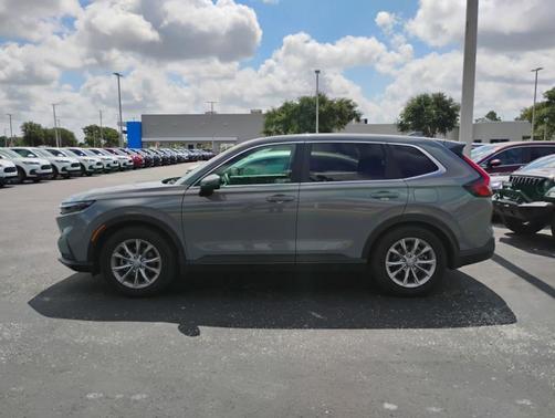 Gray 2024 Honda CR-V EX-L