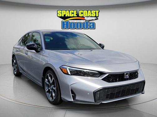 Silver Metallic 2026 Honda Civic Hybrid Sport Touring