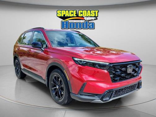 Radiant Red Metallic 2024 Honda CR-V Hybrid Sport