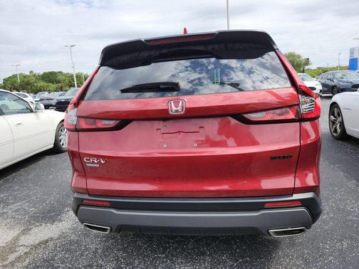 Radiant Red Metallic 2024 Honda CR-V Hybrid Sport