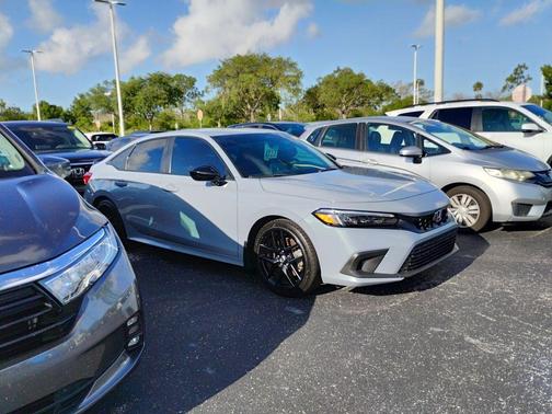 Sonic Gray Pearl 2023 Honda Civic Si Base