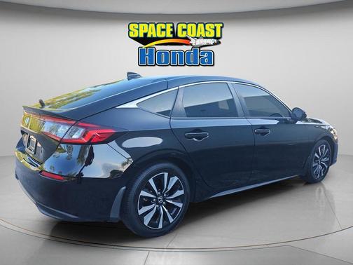 Black 2024 Honda Civic EX-L