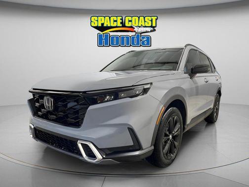 Gray 2026 Honda CR-V Hybrid Sport Touring
