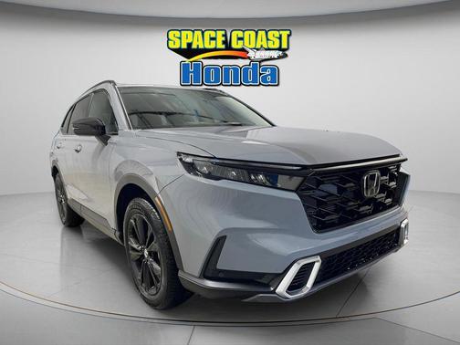 Gray 2026 Honda CR-V Hybrid Sport Touring