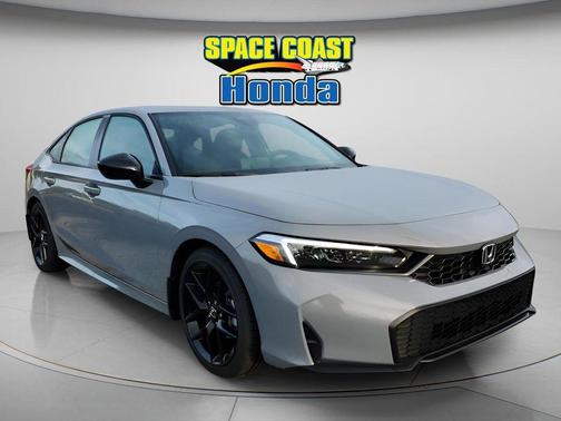 Gray 2026 Honda Civic Sport