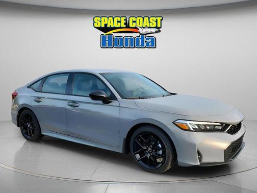 Gray 2026 Honda Civic Sport
