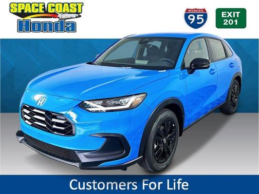 Blue 2027 Honda HR-V Sport