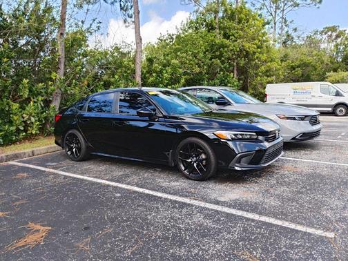 Crystal Black Pearl 2023 Honda Civic Sport