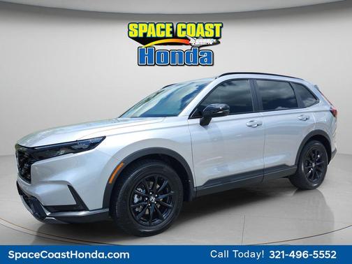 Silver Metallic 2026 Honda CR-V Hybrid Sport-L