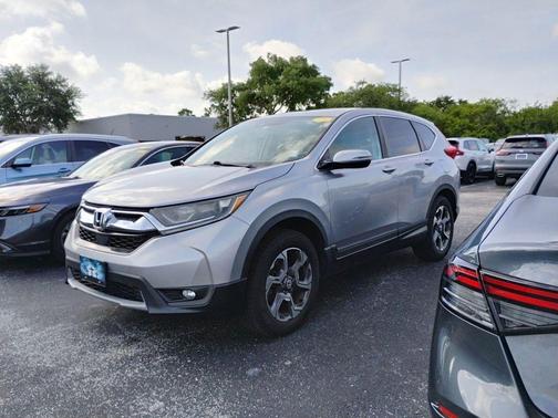 Lunar Silver Metallic 2018 Honda CR-V EX