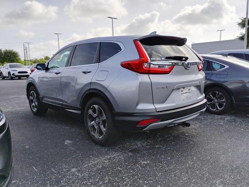 Lunar Silver Metallic 2018 Honda CR-V EX