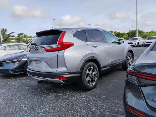 Lunar Silver Metallic 2018 Honda CR-V EX
