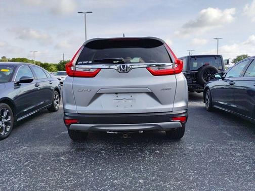 Lunar Silver Metallic 2018 Honda CR-V EX