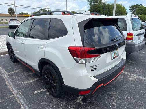 Crystal White Pearl 2019 Subaru Forester Sport