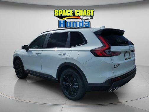 Platinum White 2026 Honda CR-V Hybrid Sport Touring
