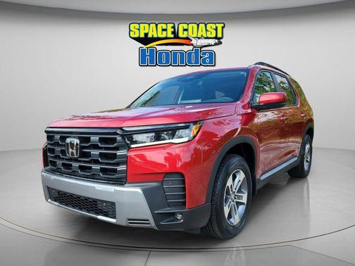 Radiant Red 2026 Honda Pilot EX-L