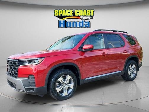 Radiant Red 2026 Honda Pilot EX-L
