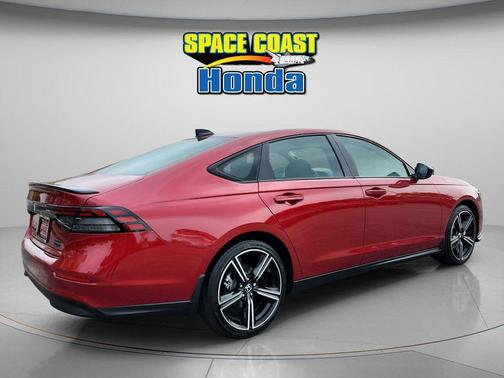 Radiant Red 2026 Honda Accord Hybrid Sport