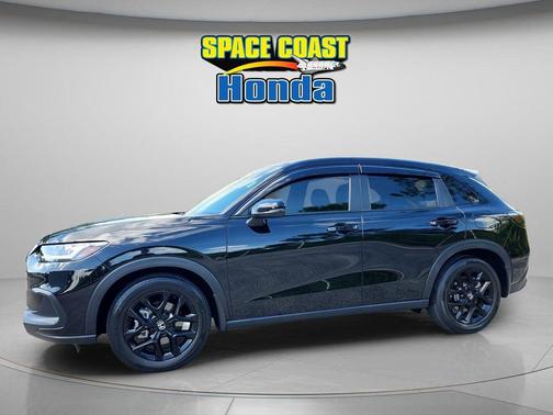 Crystal Black Pearl 2024 Honda HR-V Sport