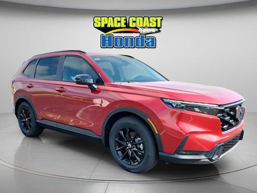 Radiant Red 2026 Honda CR-V Hybrid Sport-L