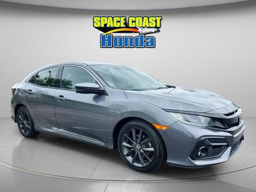 Modern Steel Metallic 2020 Honda Civic EX-L