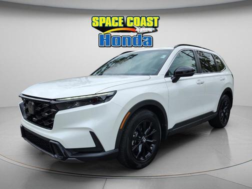 Platinum White Pearl 2023 Honda CR-V Hybrid Sport