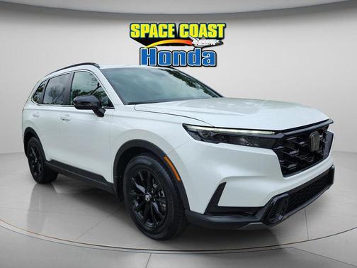 Platinum White Pearl 2023 Honda CR-V Hybrid Sport