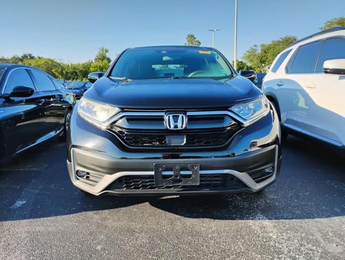 Crystal Black Pearl 2022 Honda CR-V EX