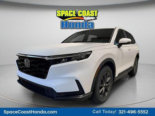 Platinum White 2026 Honda CR-V EX-L