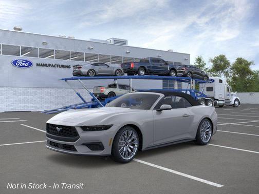 Avalanche Gray 2026 Ford Mustang EcoBoost Premium