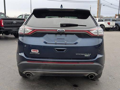 BLUE JEANS METALLIC 2017 Ford Edge Titanium