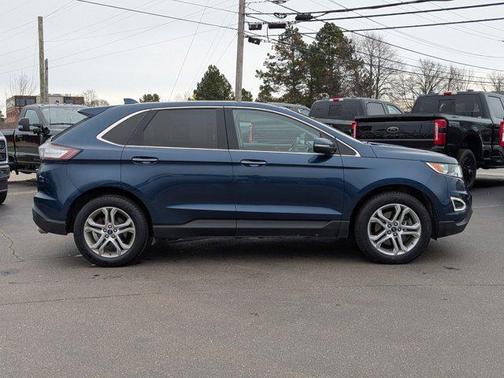 BLUE JEANS METALLIC 2017 Ford Edge Titanium