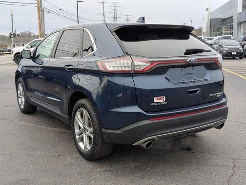 BLUE JEANS METALLIC 2017 Ford Edge Titanium