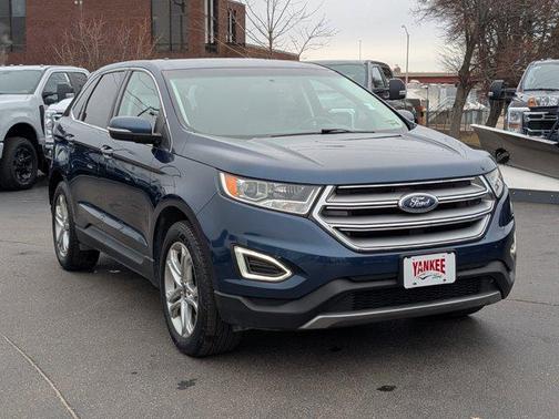 BLUE JEANS METALLIC 2017 Ford Edge Titanium