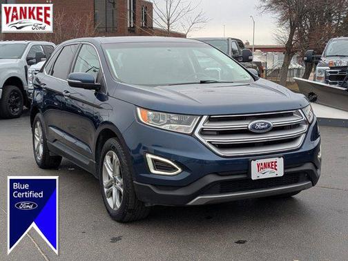 BLUE JEANS METALLIC 2017 Ford Edge Titanium