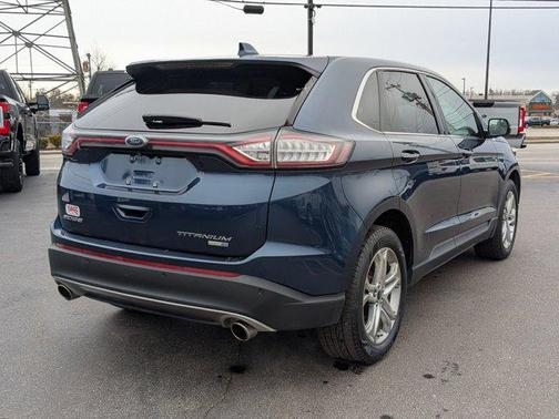 BLUE JEANS METALLIC 2017 Ford Edge Titanium