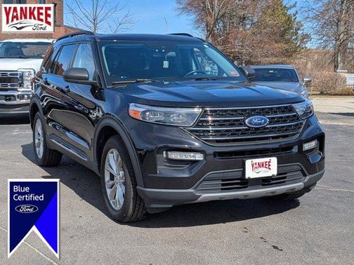 AGATE BLACK METALLIC 2020 Ford Explorer XLT