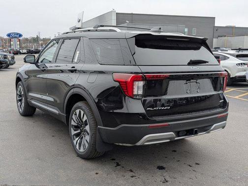 Agate Black Metallic 2026 Ford Explorer Platinum