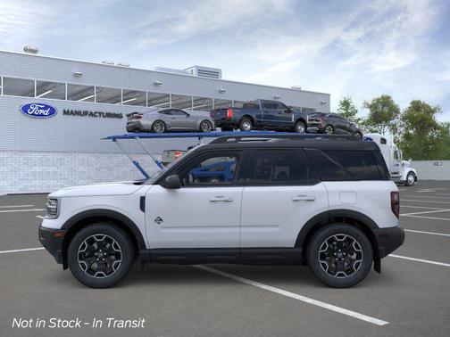 Space White Metallic 2026 Ford Bronco Sport Outer Banks