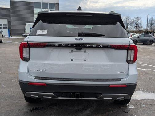 SPACE WHITE METALLIC 2026 Ford Explorer Active w/200A Pkg
