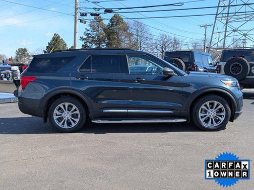 STONE BLUE METALLIC 2023 Ford Explorer XLT