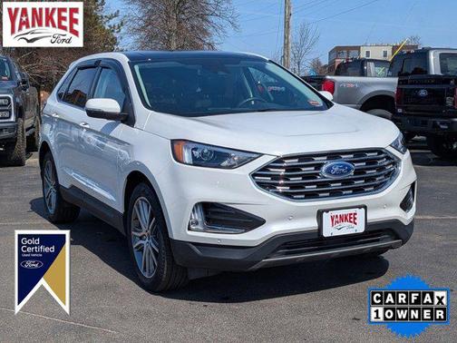 STAR WHITE 2023 Ford Edge Titanium