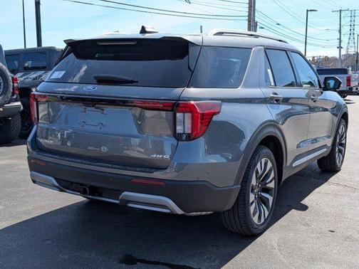 Carbonized Gray Metallic 2026 Ford Explorer Platinum