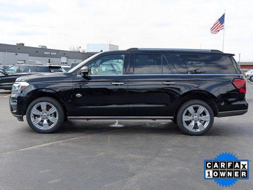 AGATE BLACK METALLIC 2024 Ford Expedition Max King Ranch