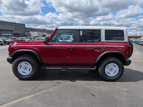 Ruby Red Metallic Tinted Clearcoat 2026 Ford Bronco Heritage Edition