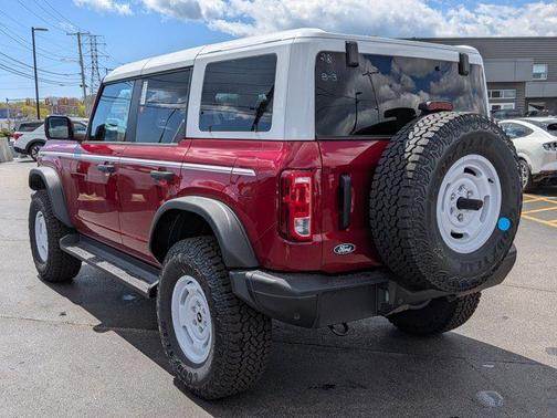 Ruby Red Metallic Tinted Clearcoat 2026 Ford Bronco Heritage Edition