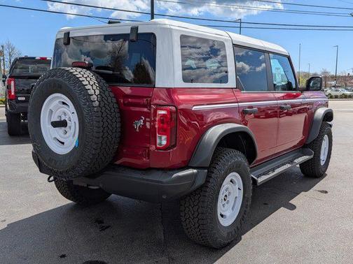 Ruby Red Metallic Tinted Clearcoat 2026 Ford Bronco Heritage Edition